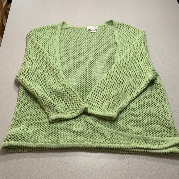 Christopher & Banks crochet cardigan - Picture 2 of 11